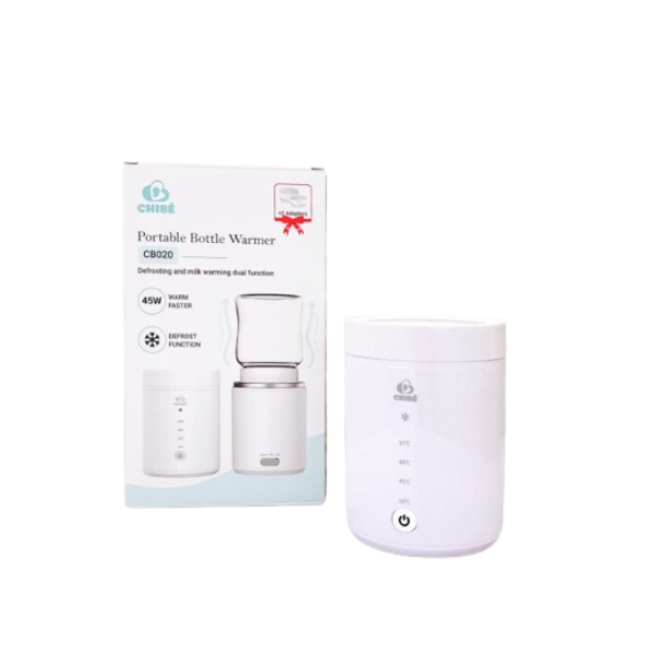 Máy hâm sữa di động CHIBÉ CB020 - Tự động rã đông, làm ấm nhanh chóng tiết kiệm thời gian hâm sữa