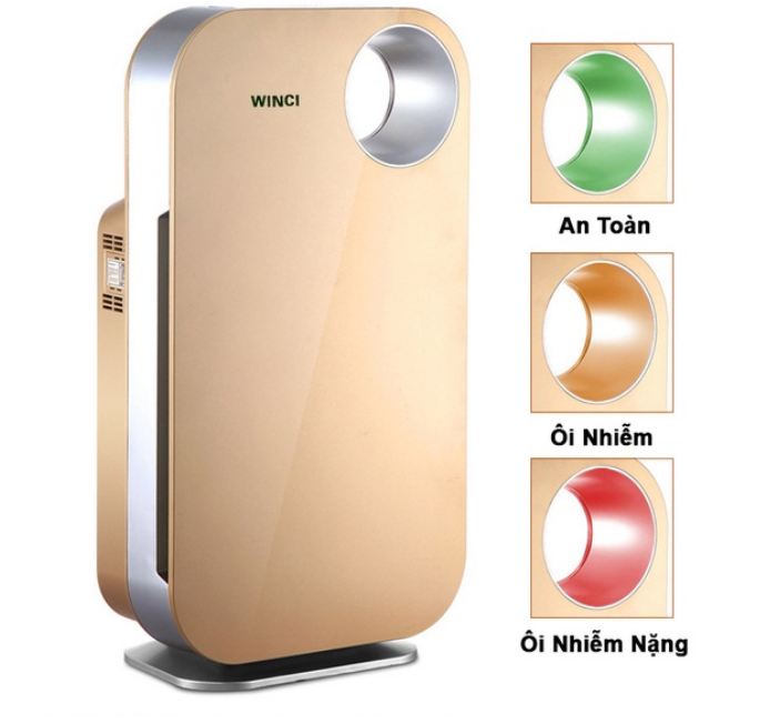 Máy lọc không khí WINCI WIN-AP3001, lọc bụi mịn, khí độc hại, khử mùi, diện tích lọc 50m²